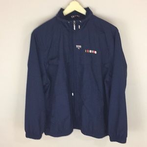 Vintage Y2K Women’s Mesh Lined Windbreaker Jacket Size XL